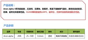 阿隆发AA412瞬干胶产品说明